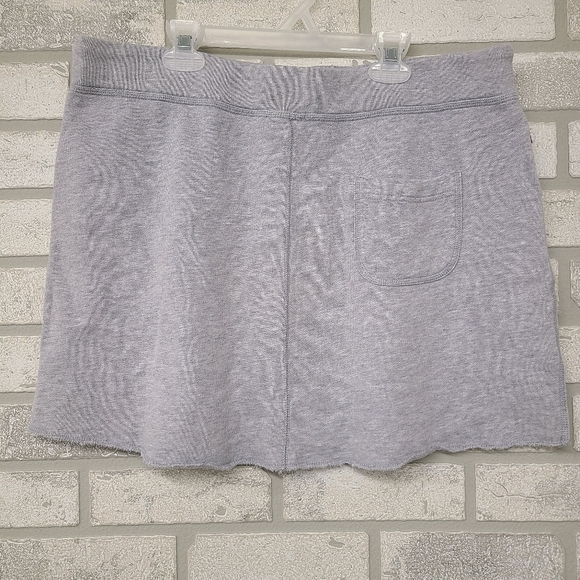 Champion Gray Sweat Skirt ISU Size Large - Picture 4 of 7